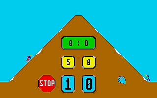 Klettern atari screenshot